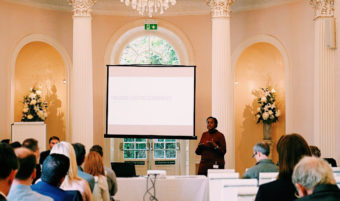 Dr Lorna Kiamba Presenting SENSIBLE Project - Engaging Existing Communities