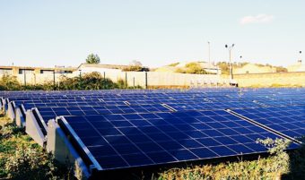 Tour of Trent Basin, visiting the Urban Solar Farm